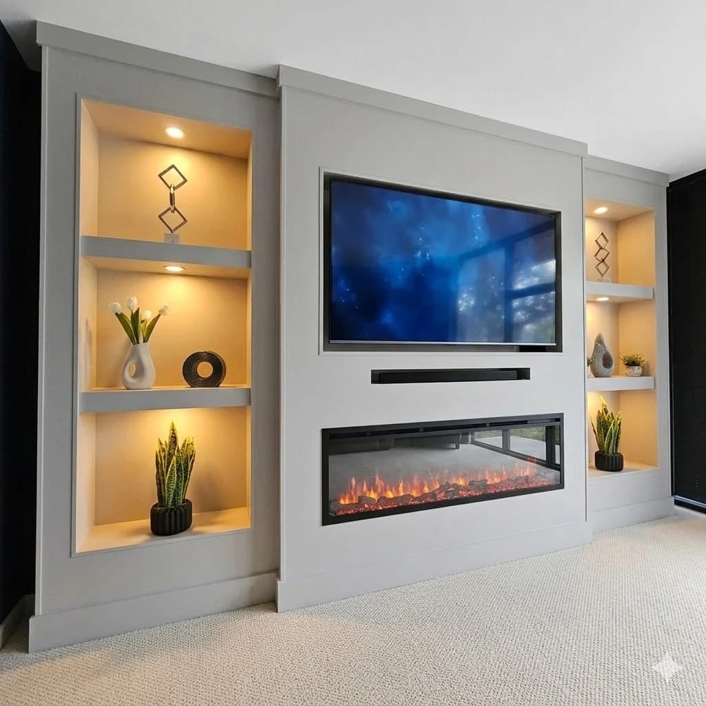 Media Wall Installation in Andover