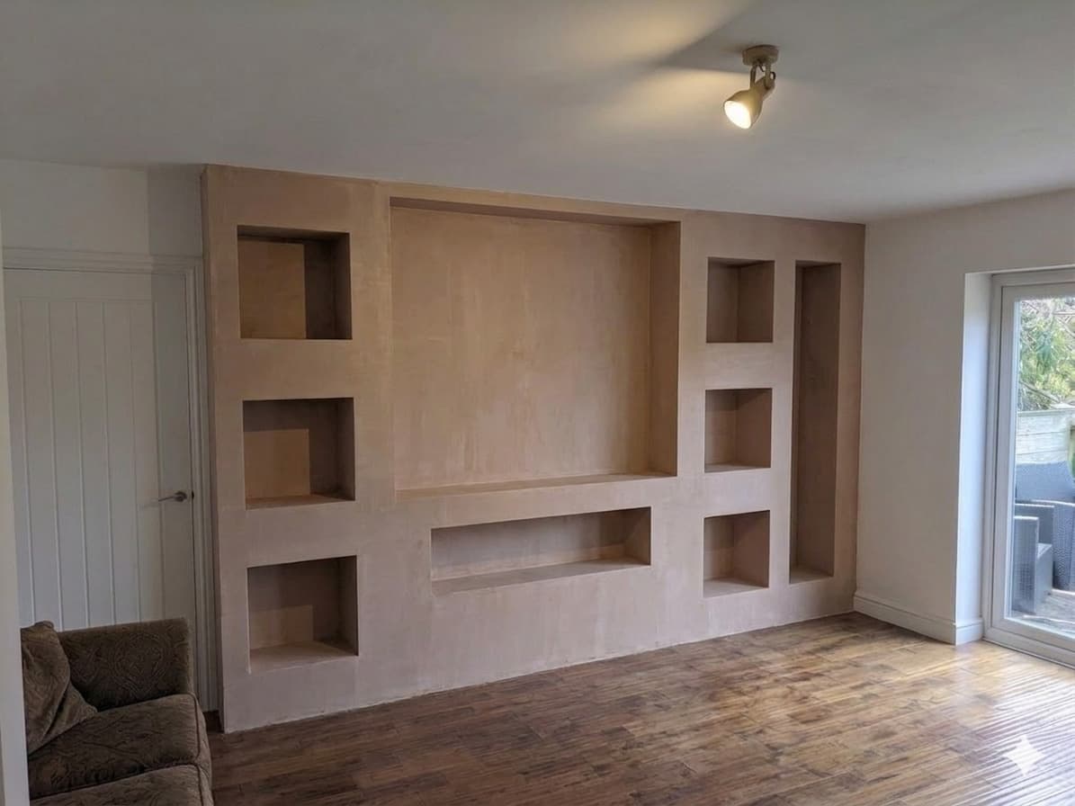 Step 4: Plaster